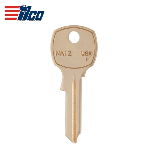 ILCO – NA12-BR National Key Blank