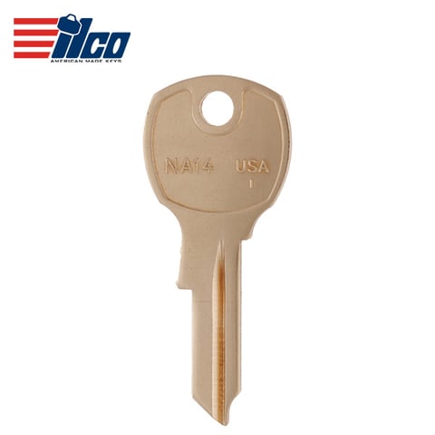 ILCO – NA14-BR National Key Blank