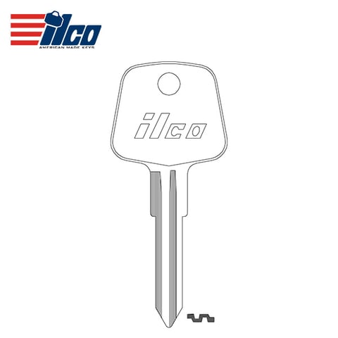 ILCO – PA6-A81S Audi Metal Key Blank