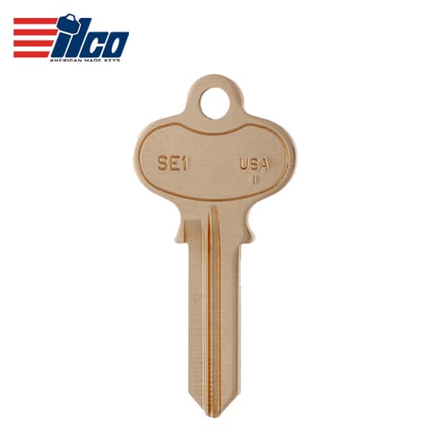 ILCO – SE1-BR Segal Key Blank / Brass