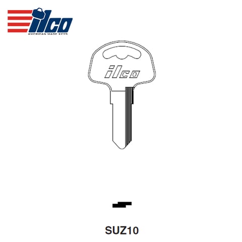 ILCO – SUZ10 Suzuki Key Blank