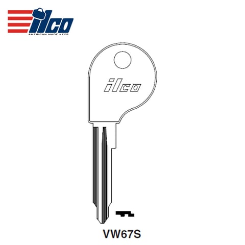 ILCO – VW67S Volkswagen Key Blank