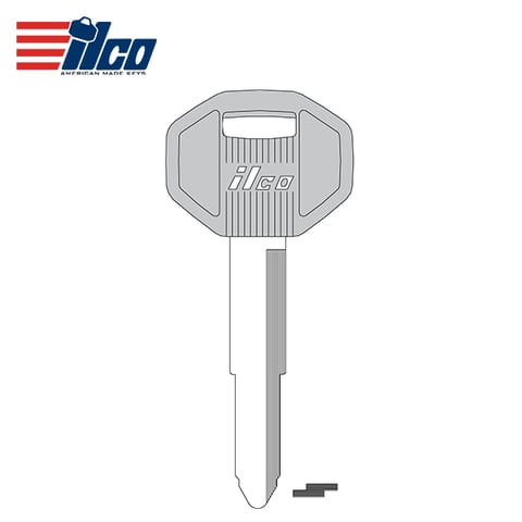 ILCO – X121-P DC3-P Plastic Head Key Blank