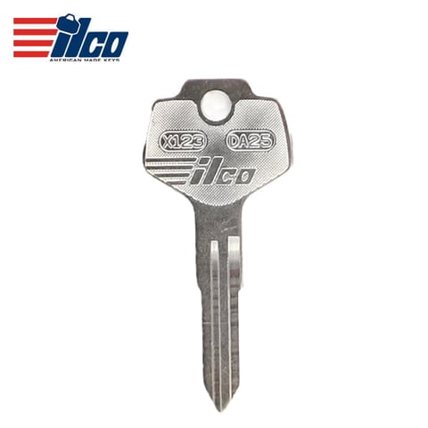 ILCO – X123 -DA25 Nissan Metal Key Blank
