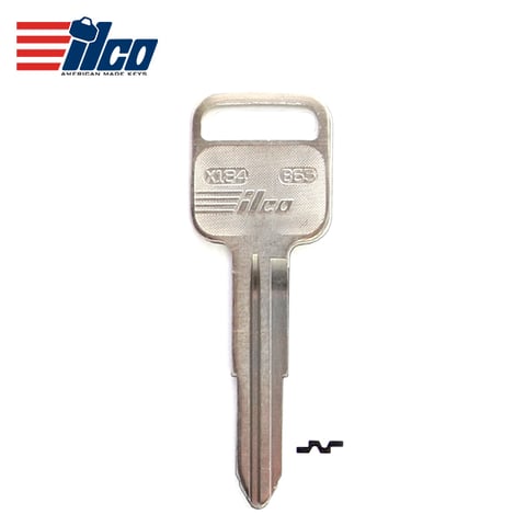 ILCO – X184 B65 Geo, Honda, Isuzu Key Blank