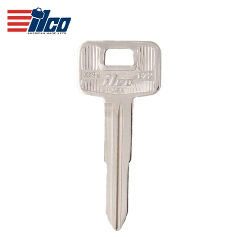 ILCO – X192-B72 Key Blank