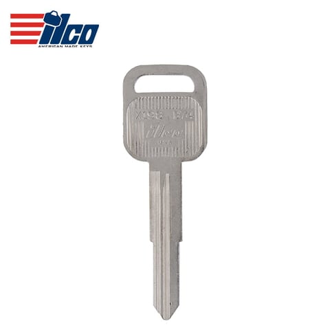 ILCO – X198-B74 Honda & Isuzu Metal Key Blank