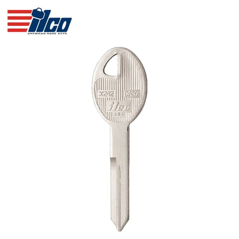 ILCO – X242-DA37 Nissan Metal Head Key Blank