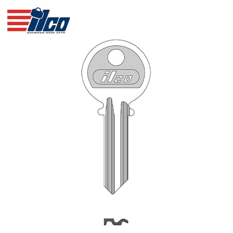 ILCO – Y1-PC-BLUE Yale Key Blank