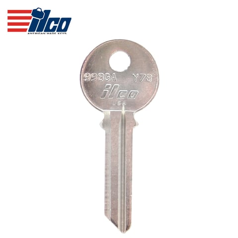 ILCO – Y78 998GA Yale Key Blank