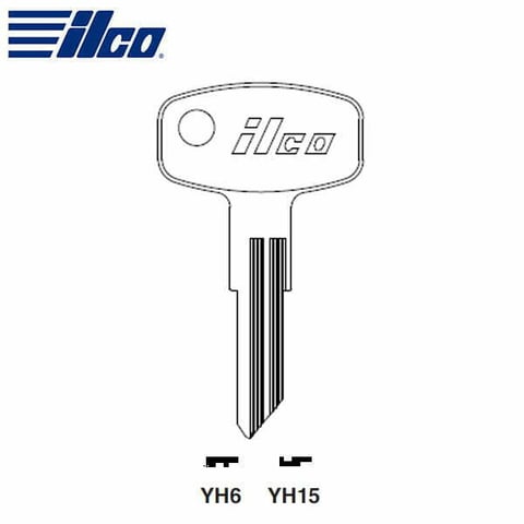 [DISCONTINUED] ILCO – YH6-SI Yamaha Key Blank