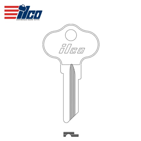 ILCO CH5 Chrysler Outboards Key Blank