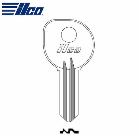 ILCO R1040E Clum / Mercury / Mariner Outboard Blank Key