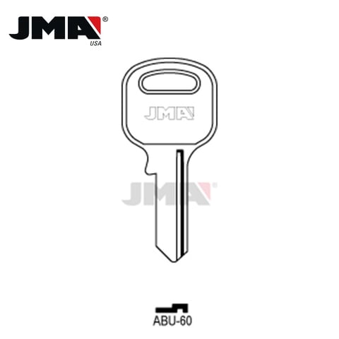 JMA – AB14 ABUS Metal Key Blank / ABU-60