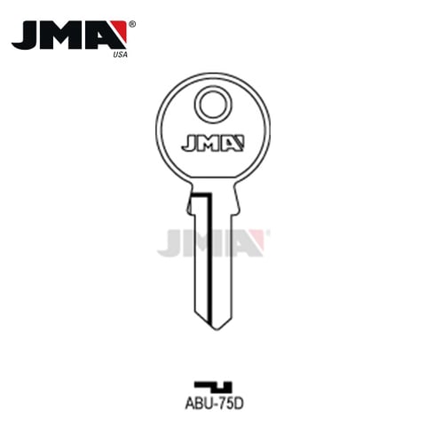 JMA – ABUS Metal Key Blank / ABU-75D