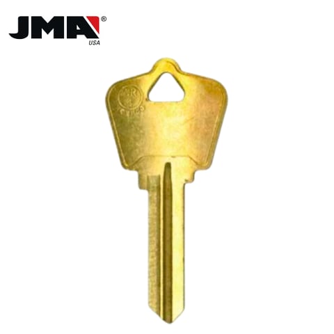 JMA – AR4 / 1179A Arrow Metal Key Blank – 6-Pin – Brass / ARR-5DE