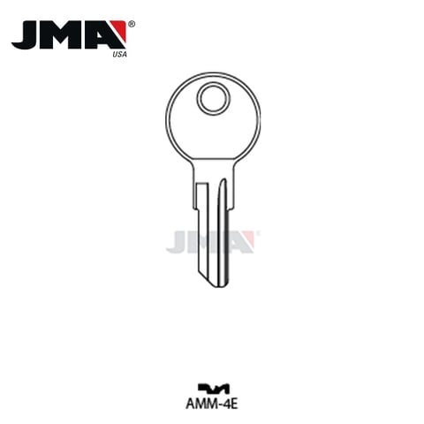 JMA – 1098DB B5 Metal Key Blank for Kenworth, Briggs & Stratton / AMM-4E