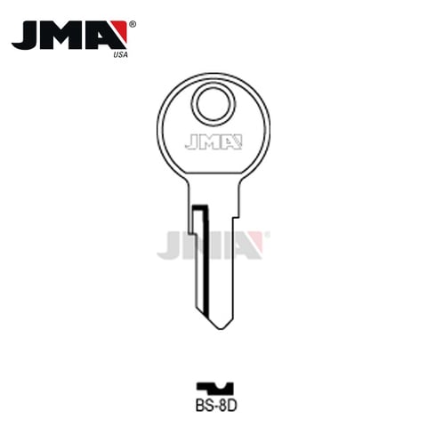 JMA – CU9 Mercury / Mariner Outboard Metal Key Blank / BS-8D