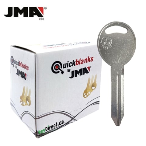 JMA – CHR-15E – Y159 – P1795 Chrysler / Dodge / Jeep Metal Key Blank / 250 Pack
