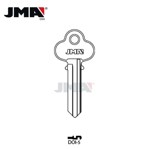 JMA – P54F Metal Key Blank / DOI-5