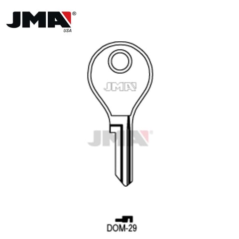 JMA – DM23 Key Blank For DOM®