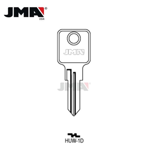 JMA – HUW-1D Huwil Metal Blank Key