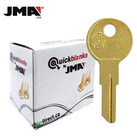 JMA – IN8 / L1054B Ilco 5-Wafer Cabinet Key / ILC-7DE / 250 Pack