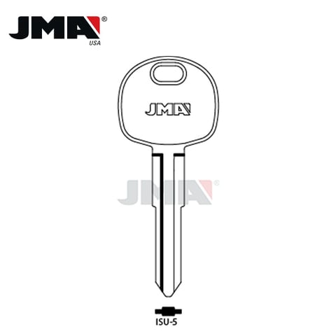 JMA – X275-B113 Isuzu NPR Box Truck Metal Key Blank / ISU-5