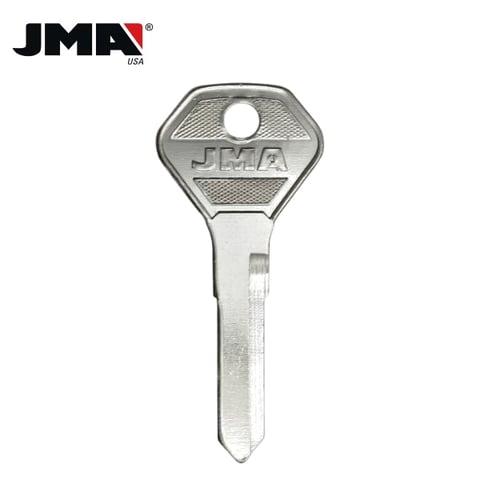 JMA – KA11 Kawasaki Motorcycle Metal Key Blank / Nickel Plate / KAW-1I