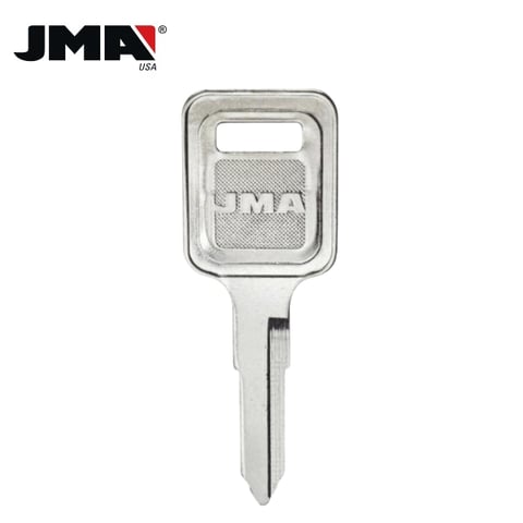 JMA – KW12 Kawasaki Motorcycle Metal Key Blank / Nickel Plate / KAW-5