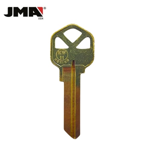 JMA – KW11BR Kwikset Metal Key Blank / Brass / KWI-5DE