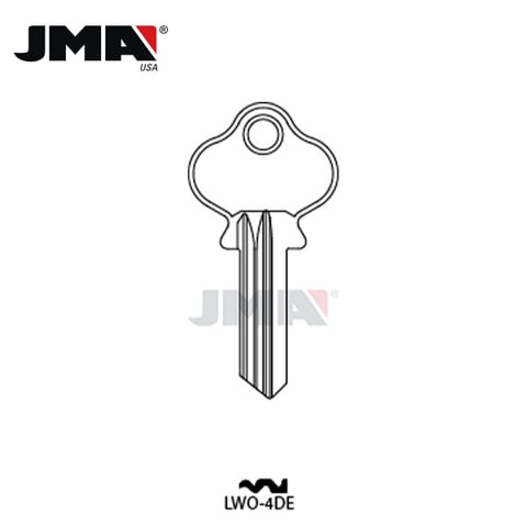 JMA – L1 Metal Key Blank For Lockwood / LWO-4DE