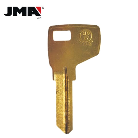 JMA – MD17 Master Dexter Metal Key Blank / Brass / MAS-16DE