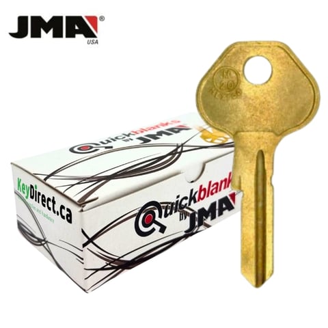 JMA – M20 / 1092-6000 Master Padlock Metal Key Blank / Brass / MAS-18DE / 50 Pack