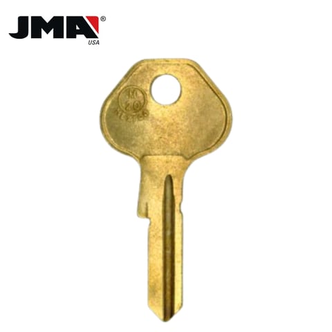 JMA – M20 / 1092-6000 Master Padlock Metal Key Blank / Brass / MAS-18DE