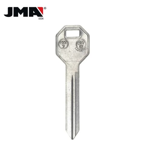 JMA – X264-MIT7 Mitsubishi Metal Key Blank / Nickel Plate / MIT-17