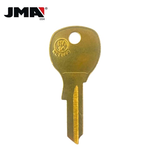 JMA – NA14 National 5-Wafer Cabinet Key / Brass / NTC-1DE