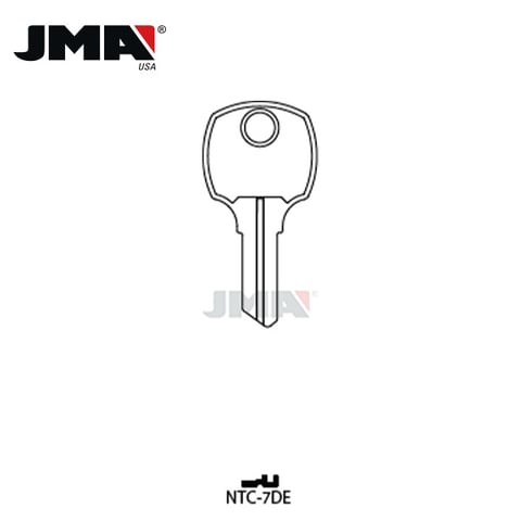 JMA – RO7 National 5-Wafer Cabinet Key / NTC-7DE