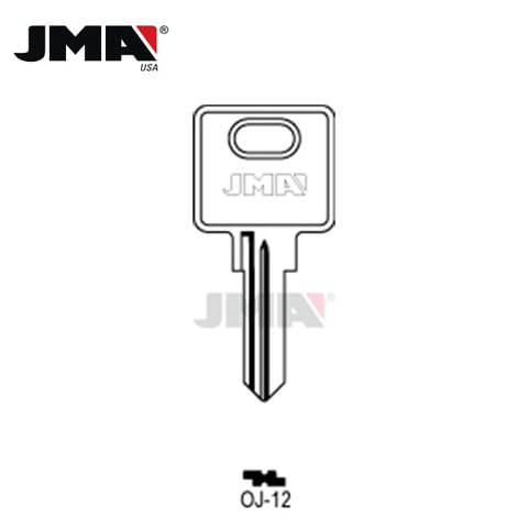 JMA – OJ-12 Ojmar Metal Blank Key