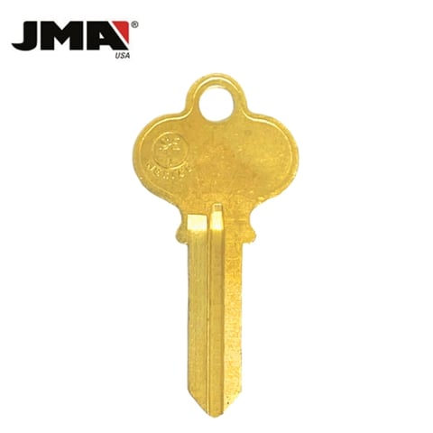 JMA – SE1BR 5-Pin Key Blank For Segal / Brass / SEG-1DE