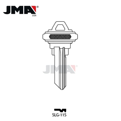 JMA – SC8 / Schlage Metal Key Blank / Nickel Silver / SLG-11S