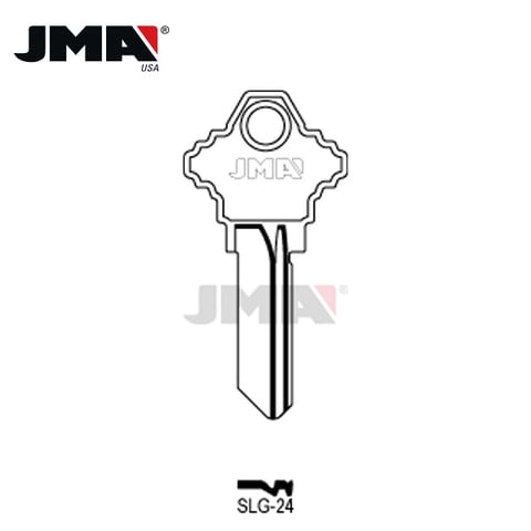 JMA – 1145J Schlage Metal Key Blank / SLG-24