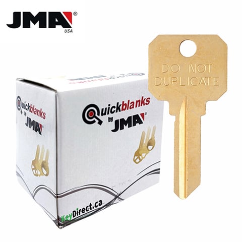 JMA – DND-SC1 Metal Key Blank / 5-Pin / Brass / SLG-3C.DO / 250 Pack