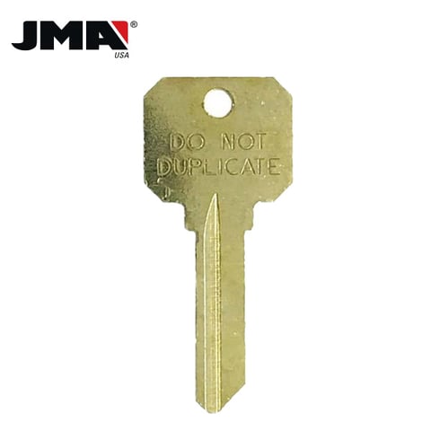 JMA – DND-SC4 Metal Key Blank / Brass / SLG-4C.DO