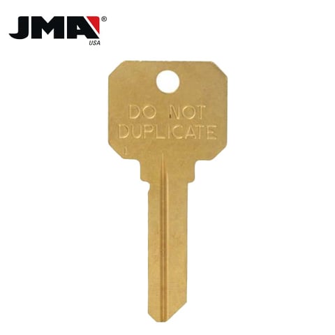 JMA – DND-SC9 Metal Key Blank / 6-Pin / Brass / SLG-5C.DO