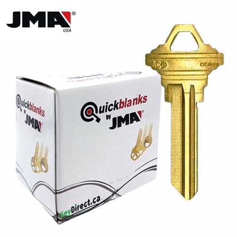 JMA – SC9 Schlage Metal Blank Key / Brass / SLG-5E / 250 Pack