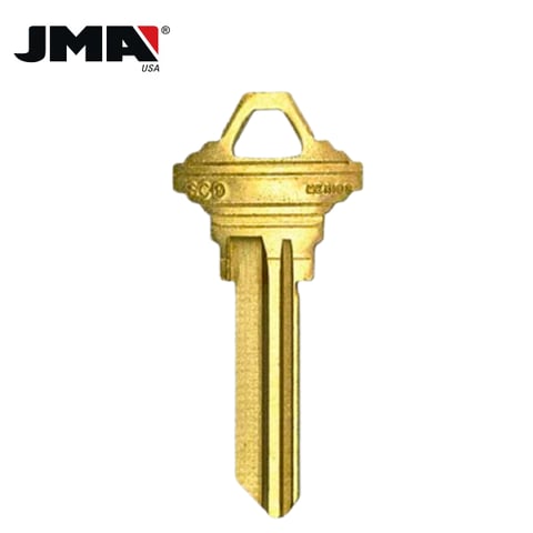 JMA – SC9 Schlage Metal Blank Key / Brass / SLG-5E