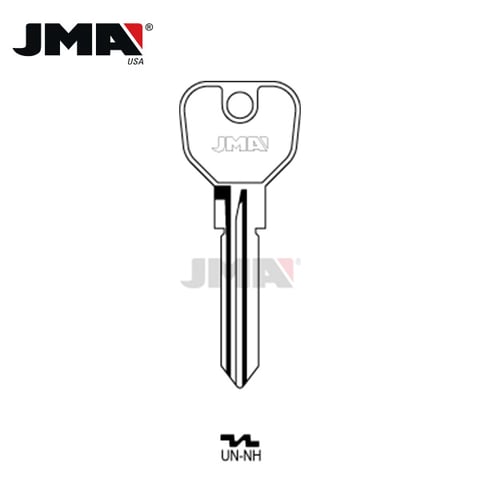 JMA – MG1 / M81G MG Mechanical Metal Key Blank / UN-NH