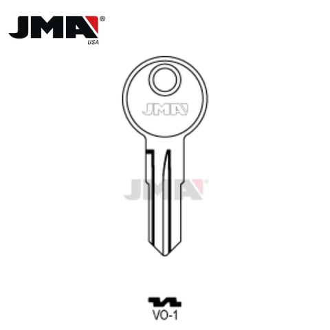 JMA – VO-1 Volkswagen Metal Blank Key / LF12