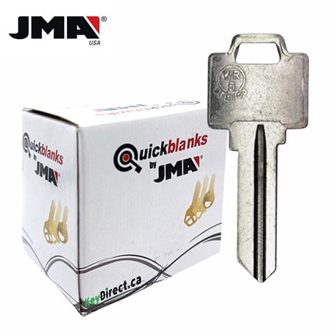 JMA – WR5 N1054WB – 5-Pin Weiser Key Blank / Nickel / WEI-3E / WR5NP / 250 Pack